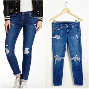 Genetic Shya Distress Skinny Jeans Size 27